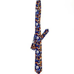 TED BAKER London Palm & Fruit Silk Print Tie NWOT